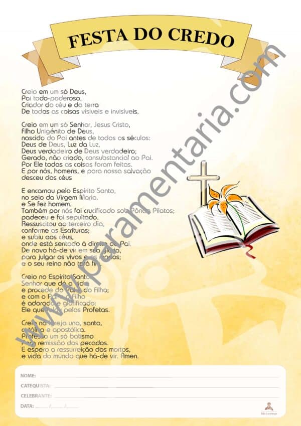 Festa do Credo - Ref. 651