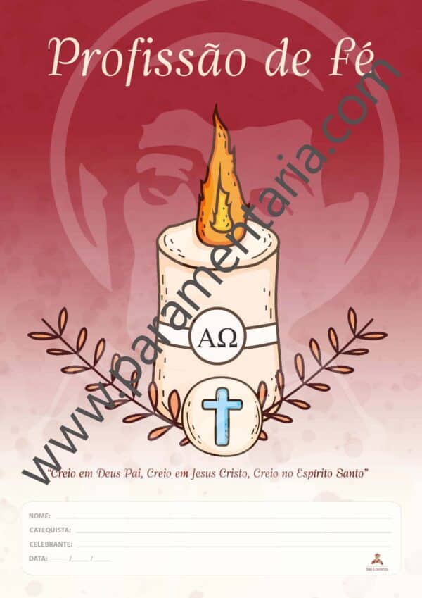 Festa da Profissão de Fé - Ref. 653