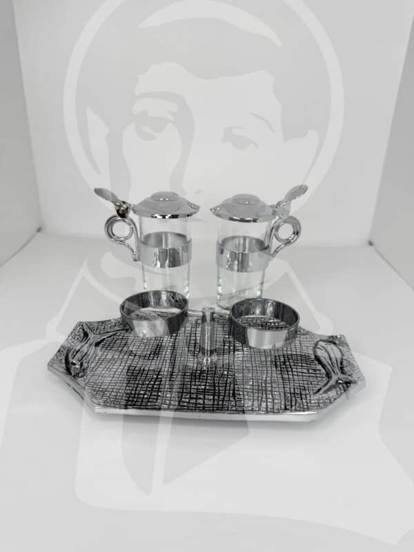 Conjunto Galhetas Prateado - Image 3