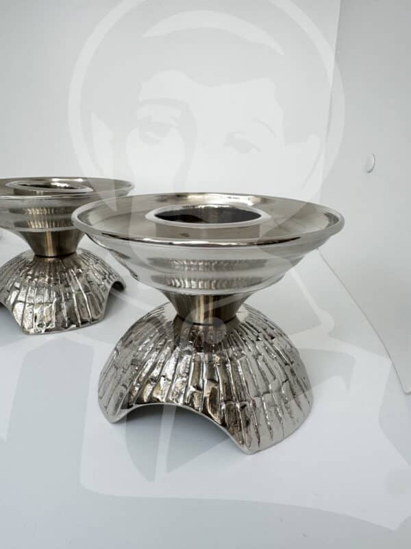 Castiçal de Altar Prateado - Image 2
