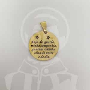 Medalha Oração Anjo da Guarda