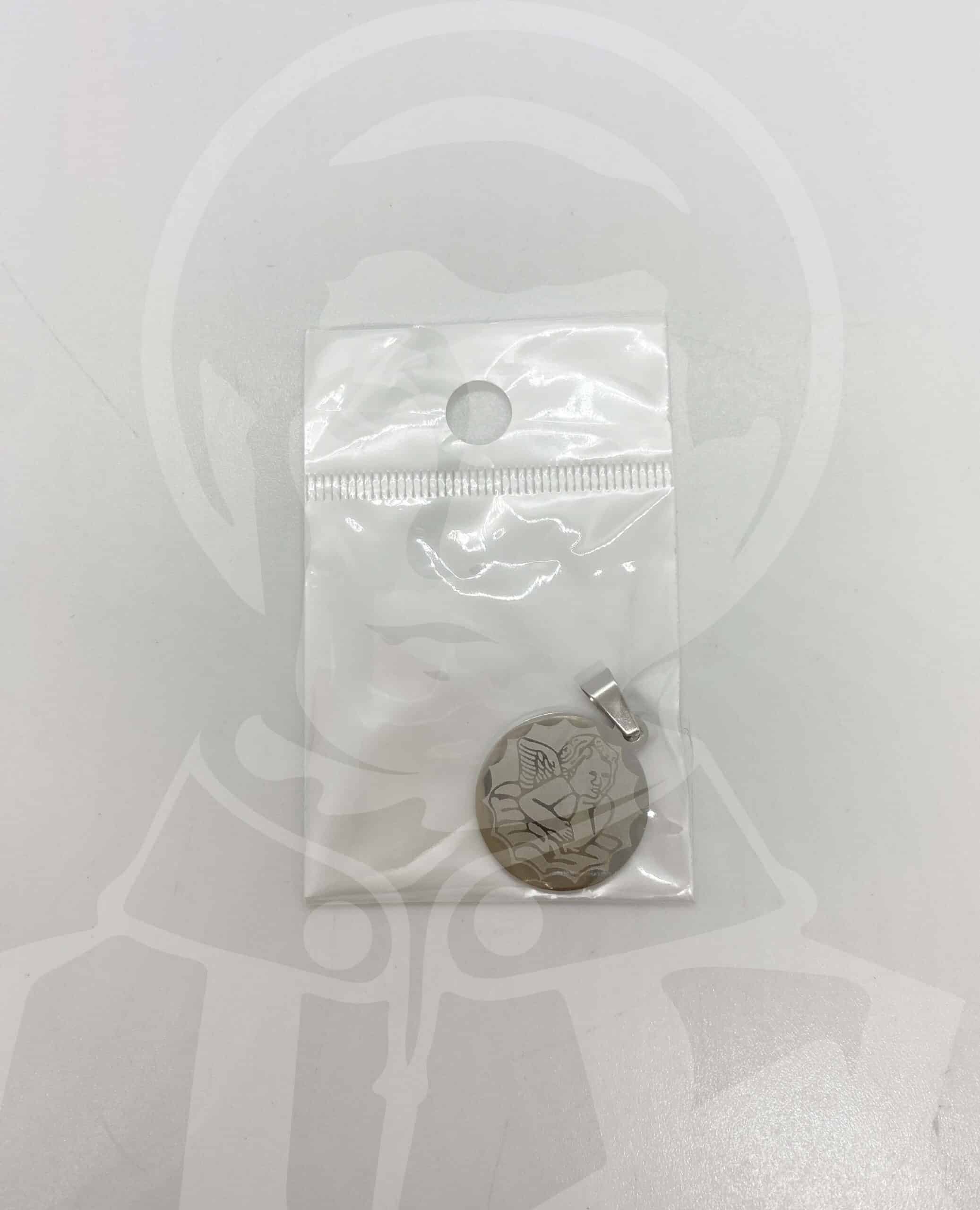 Medalha Aço Anjo da Guarda