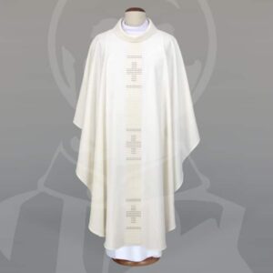 Casula Branca com estola