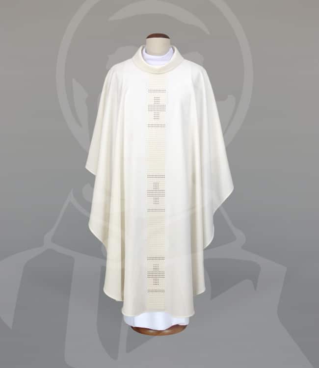 Casula Branca com estola