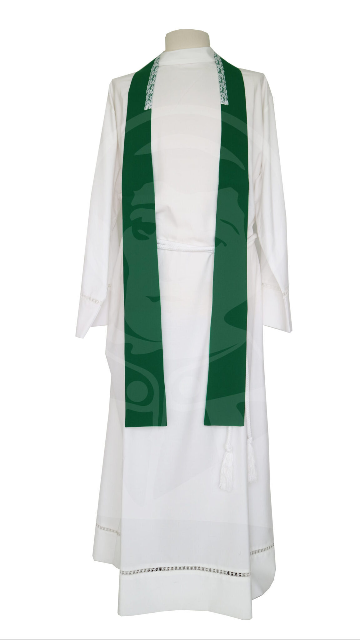 Casula Verde com Estolão Bordado - Image 2