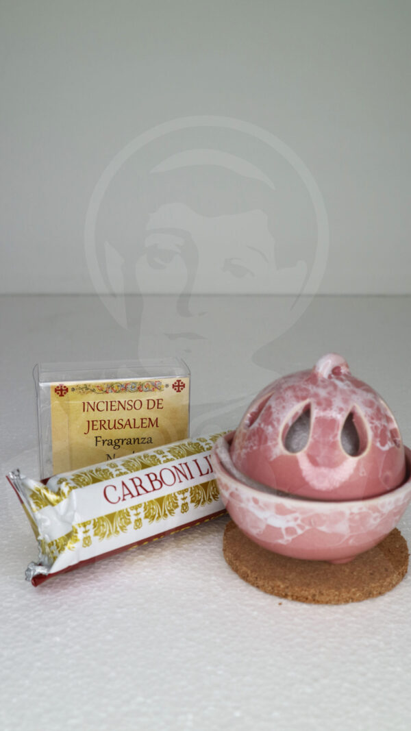 Queimador Incenso Cerâmica - Rosa - Image 5