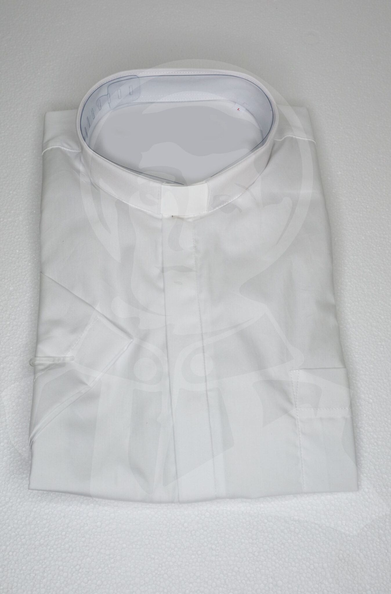Camisa Manga Curta com Cabeção - Branco