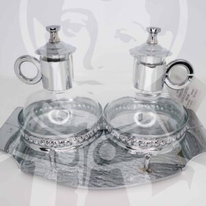 Conjunto de Galhetas Cromado