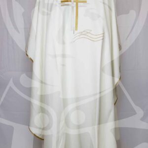 Casula Branca com estola