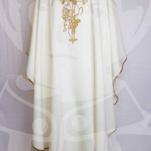 Casula Branca com estola
