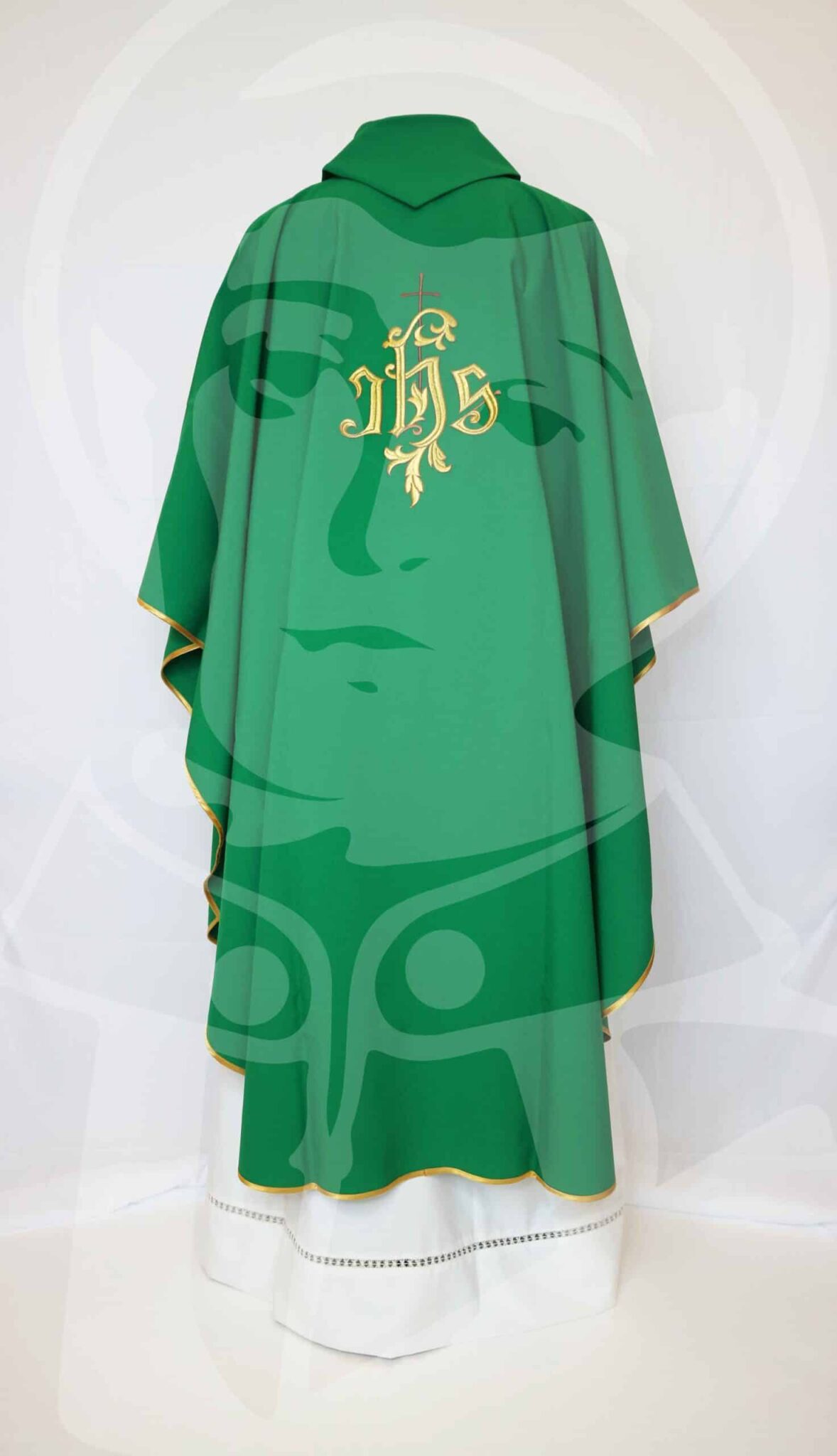 Casula Verde JHS com estola - Image 2