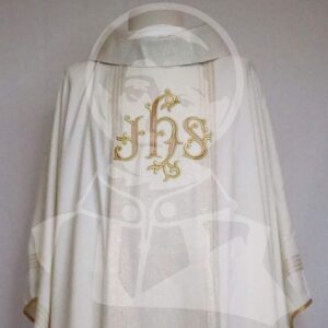 Casula Branca com estola