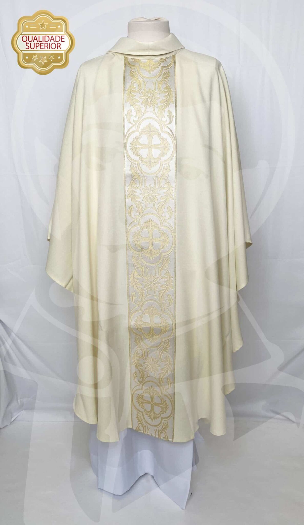 Casula Branca com estola