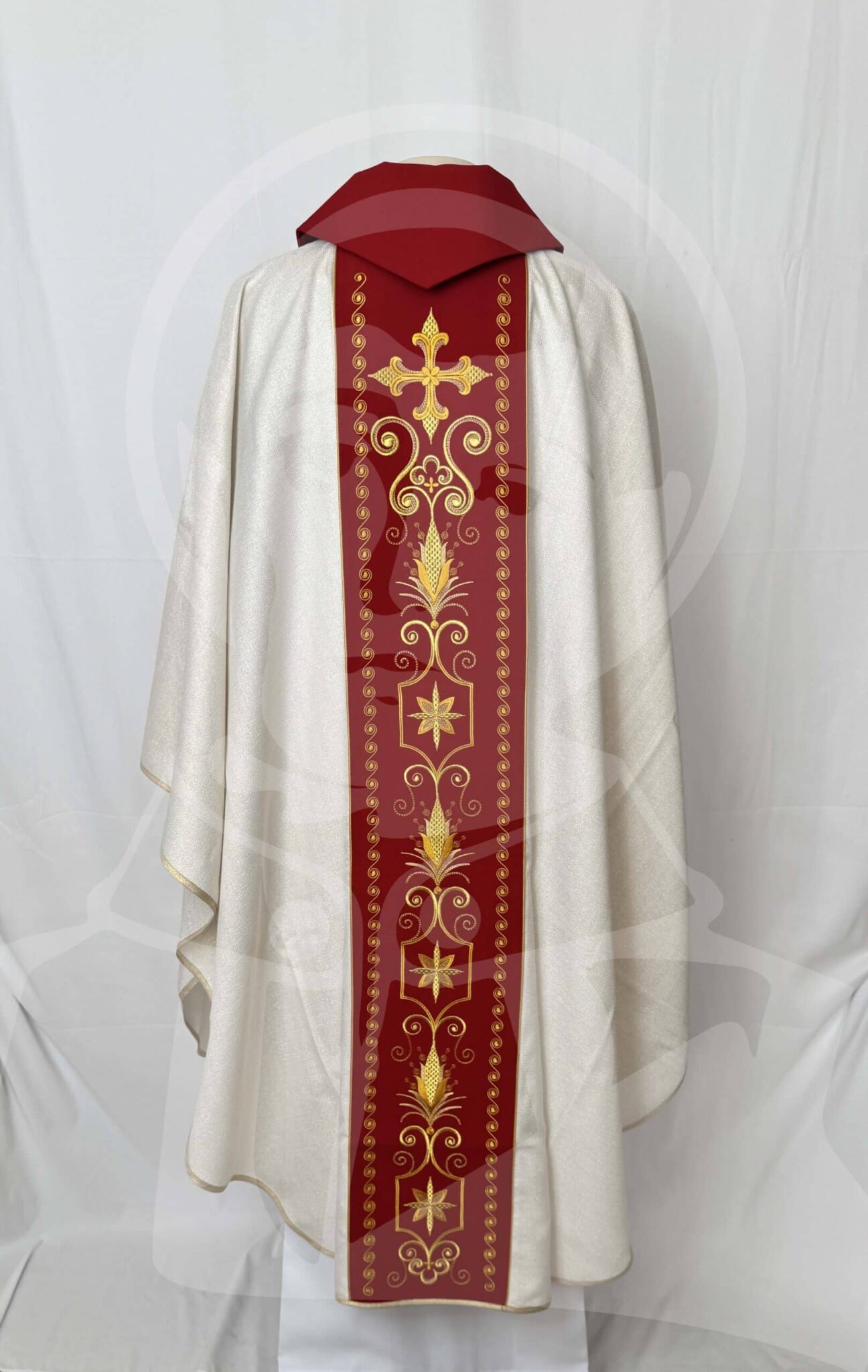 Casula Branca com Estola - Image 2