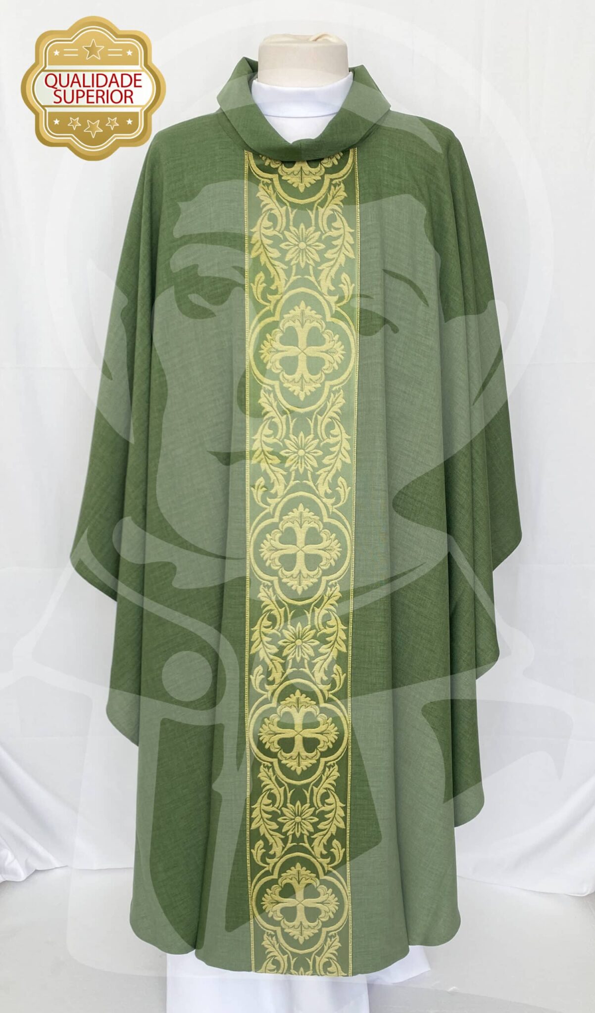 Casula Verde com estola - Image 2