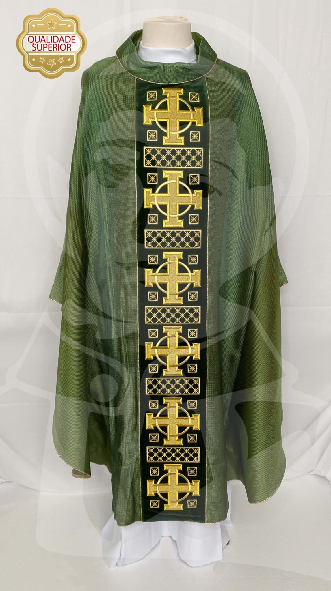 Casula Verde com estola - Image 2