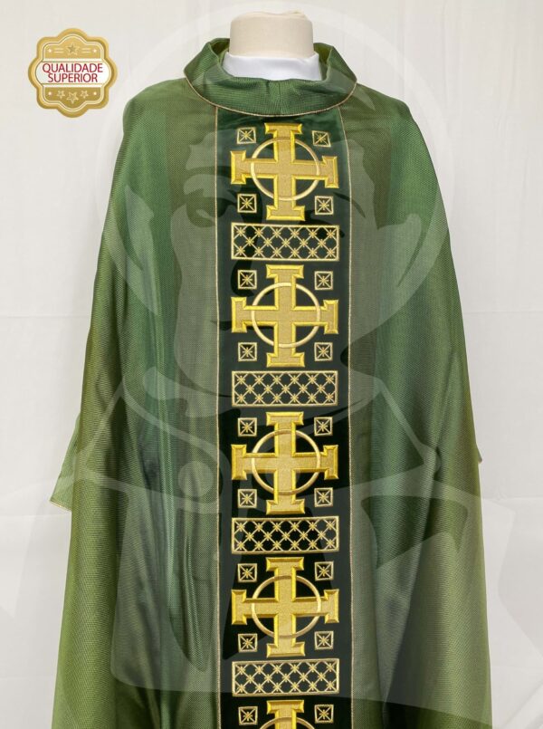Casula Verde com estola