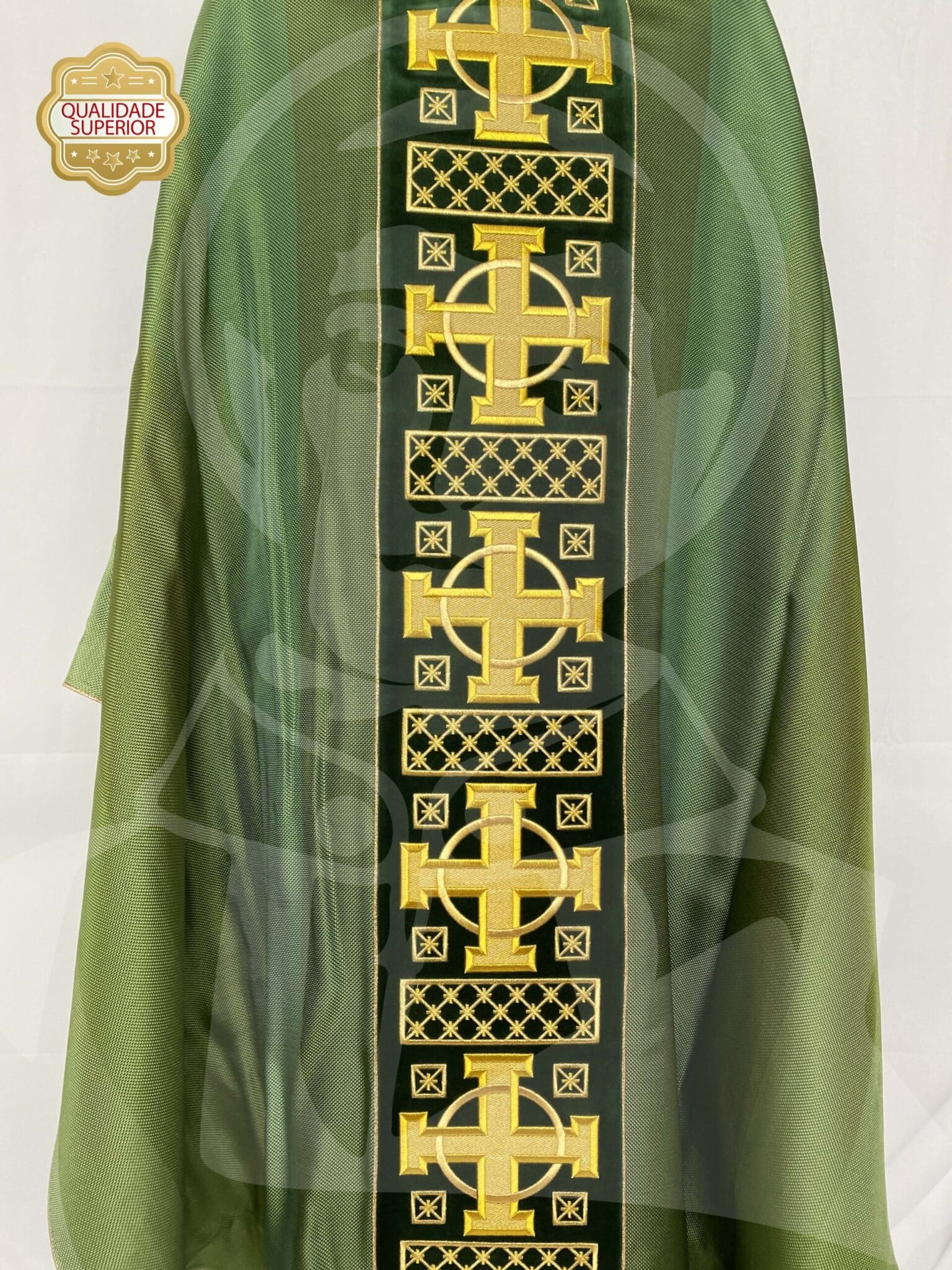 Casula Verde com estola - Image 4