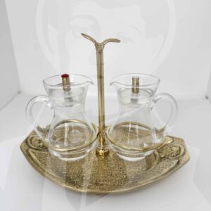 Conjunto Galhetas Dourado