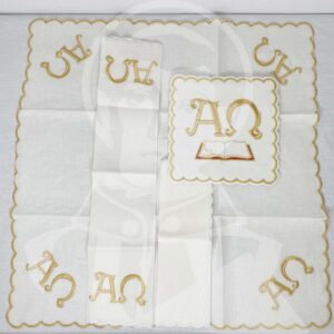 Conjunto de Altar 100% Linho