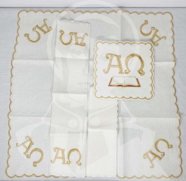 Conjunto de Altar 100% Linho - Image 2