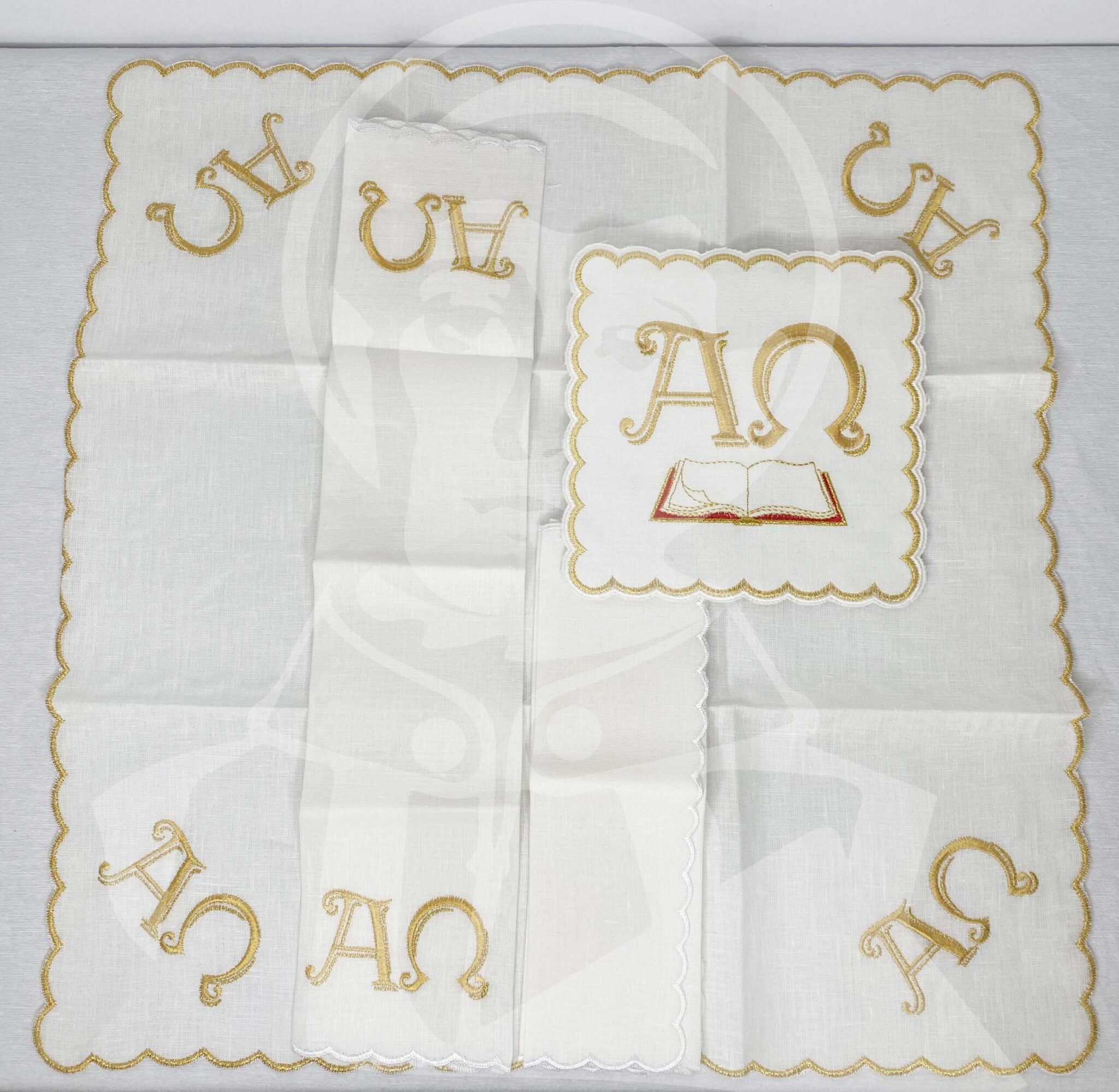 Conjunto de Altar 100% Linho - Image 2