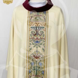 Casula Branca com estola