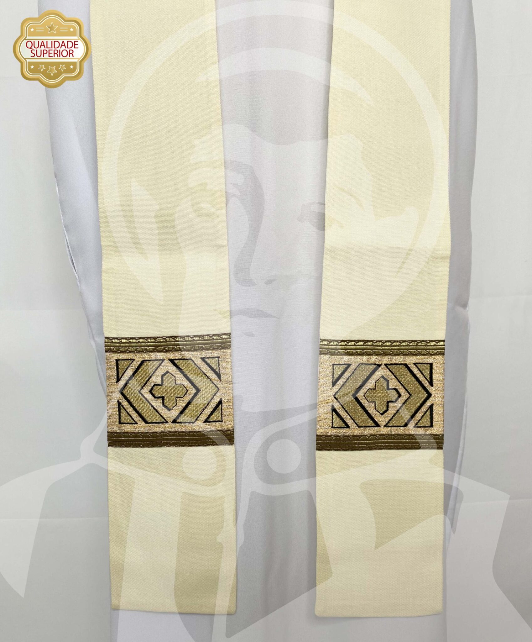 Casula Branca com estola - Image 6