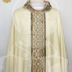 Casula Branca com estola