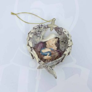 Pendente Mãe com Menino na Asa Miniatura