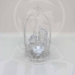 Presépio com Luz Transparente