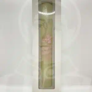 Vela de Batismo - Rosa