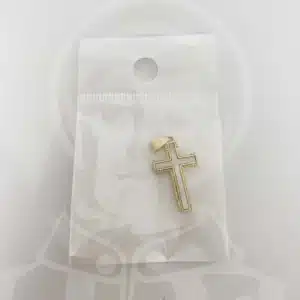 Cruz Aço e Madrepérola