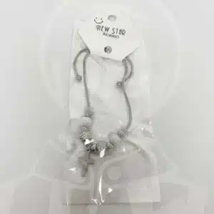 Pulseira em Aço Cruz