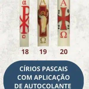 Círio Pascal com Autocolante