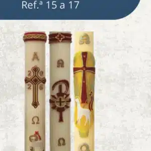 Círio Pascal com Relevo