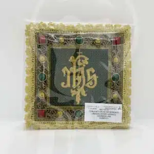 Conjunto de Altar Bordado Linho/Algodão