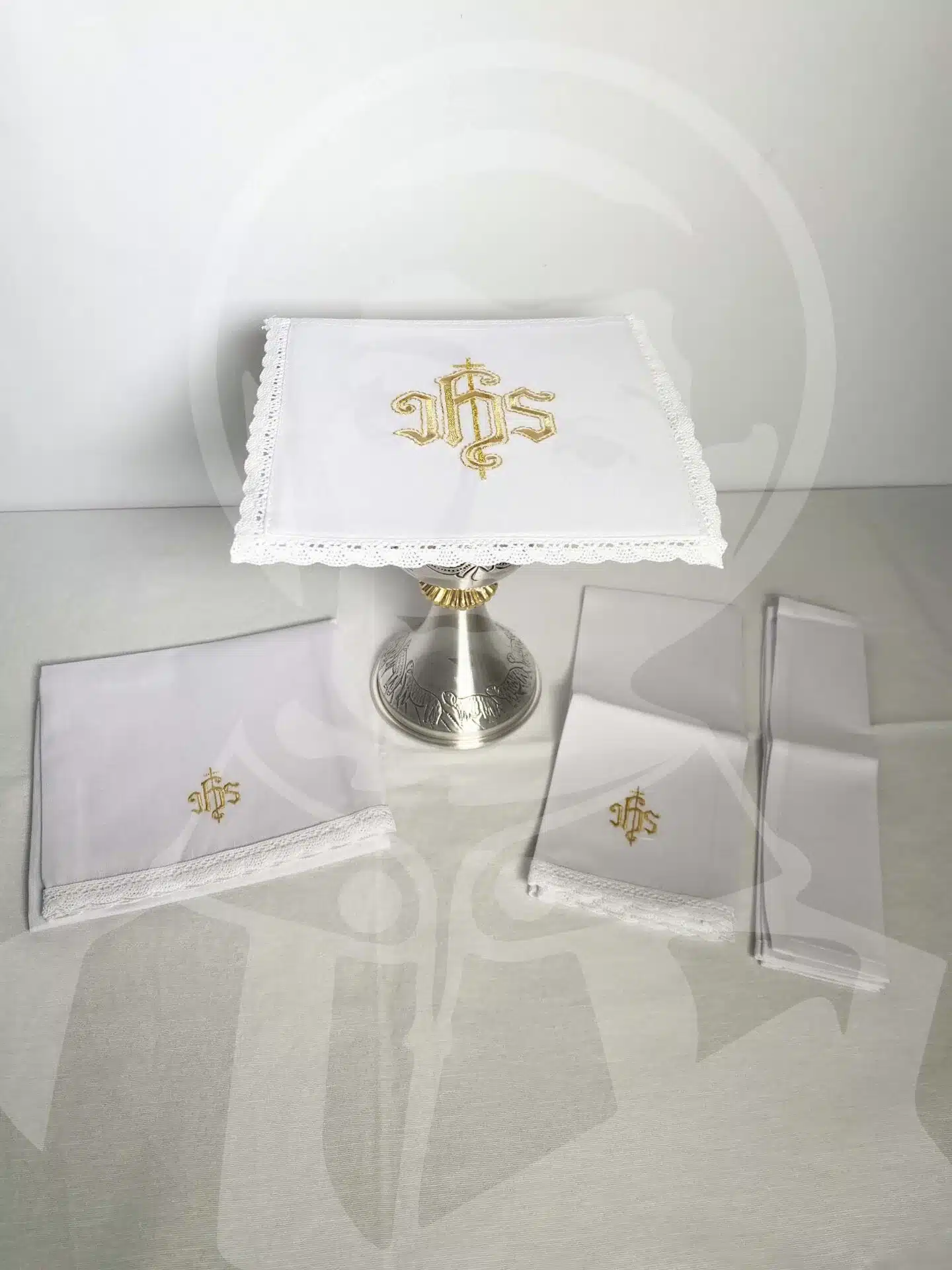 Conjunto Altar Bordado - Linho