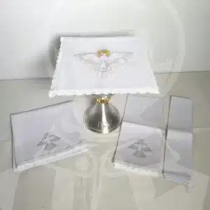 Conjunto Altar Bordado - Linho